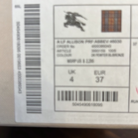 Last chance sale* BURBERRY Prorsum: Patchwork "Allison" Over The Knee Boots *NIB - Picture 7 of 7